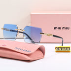 Neue rahmenlose polarisierte Brille