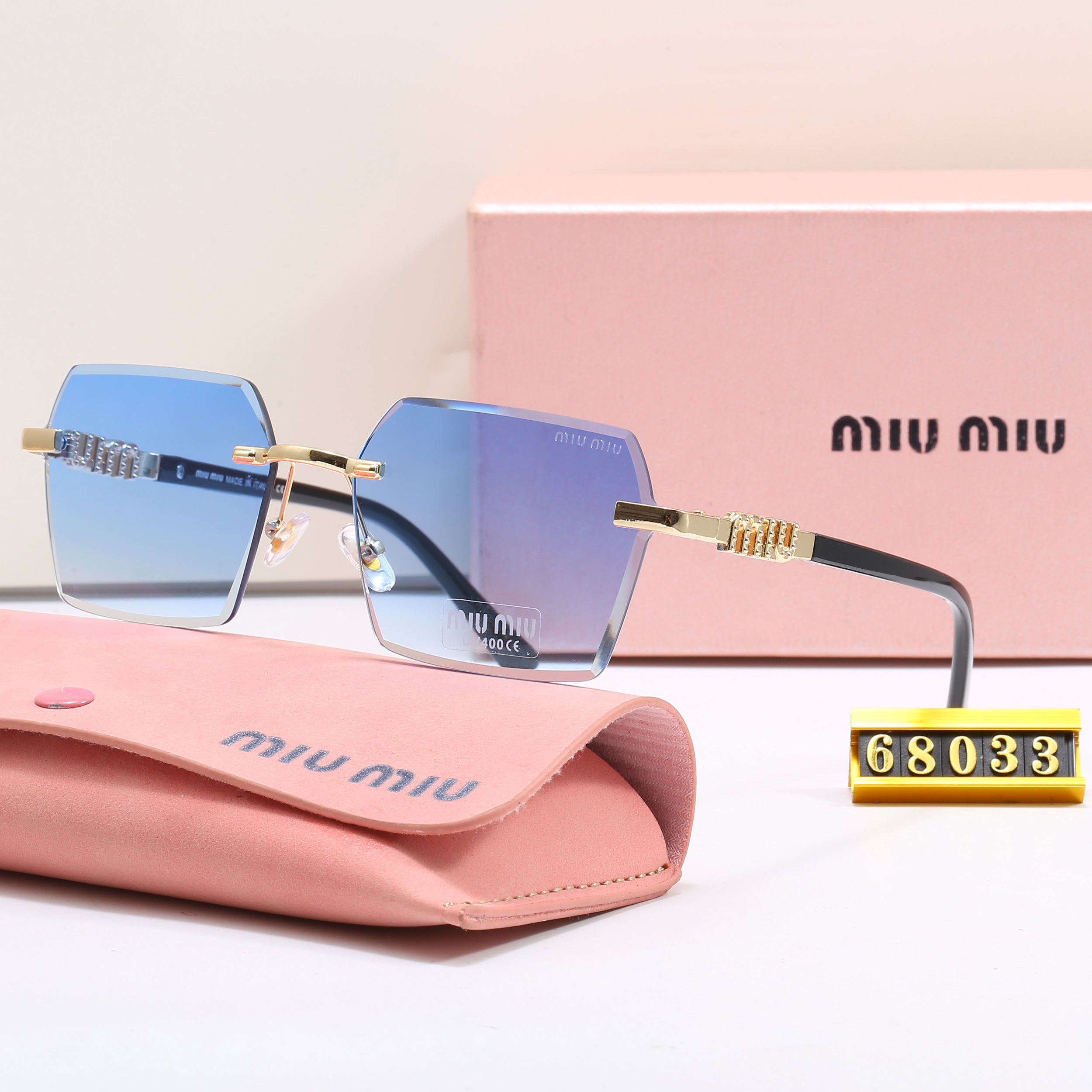 Neue rahmenlose polarisierte Brille