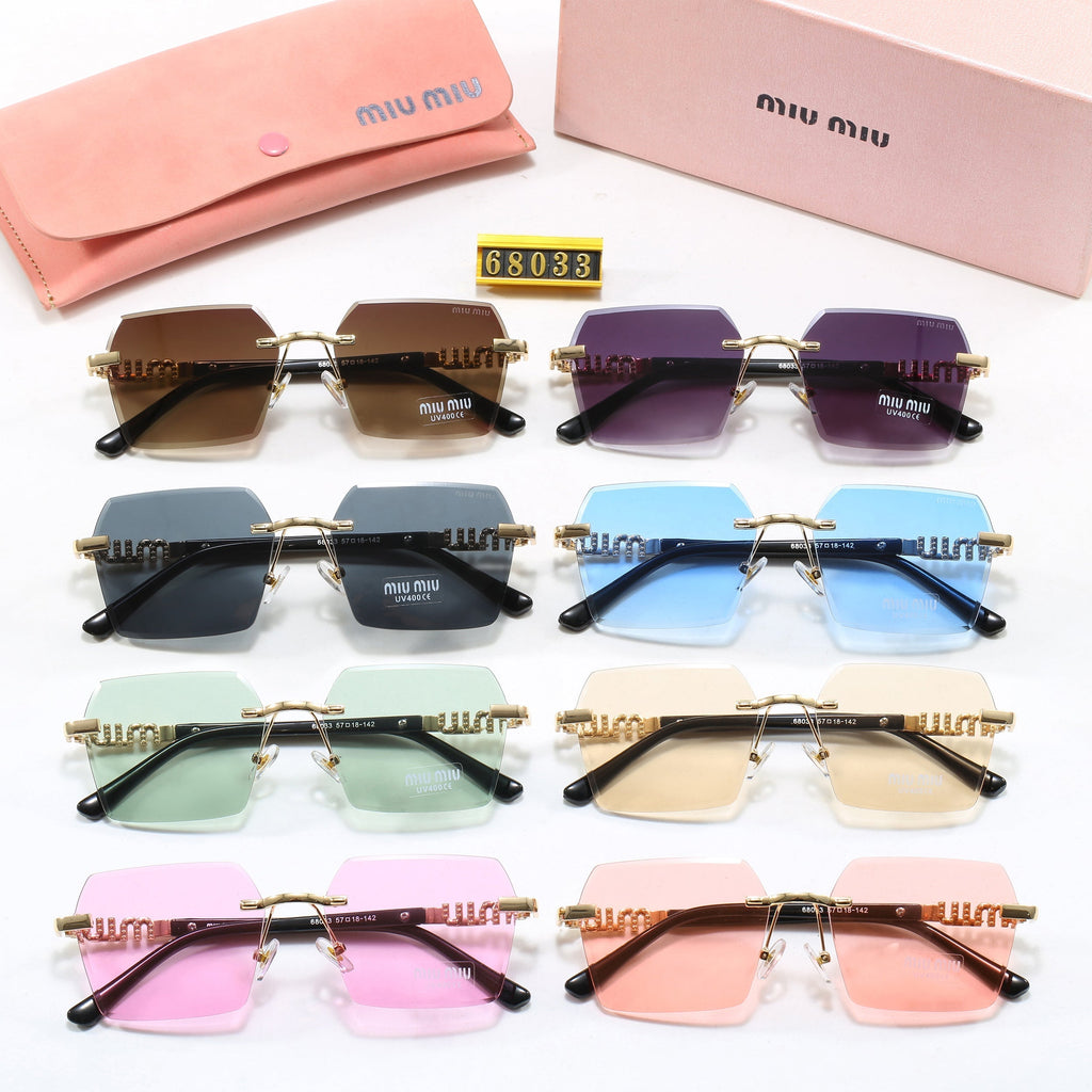 Neue rahmenlose polarisierte Brille