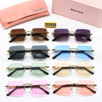 Neue rahmenlose polarisierte Brille