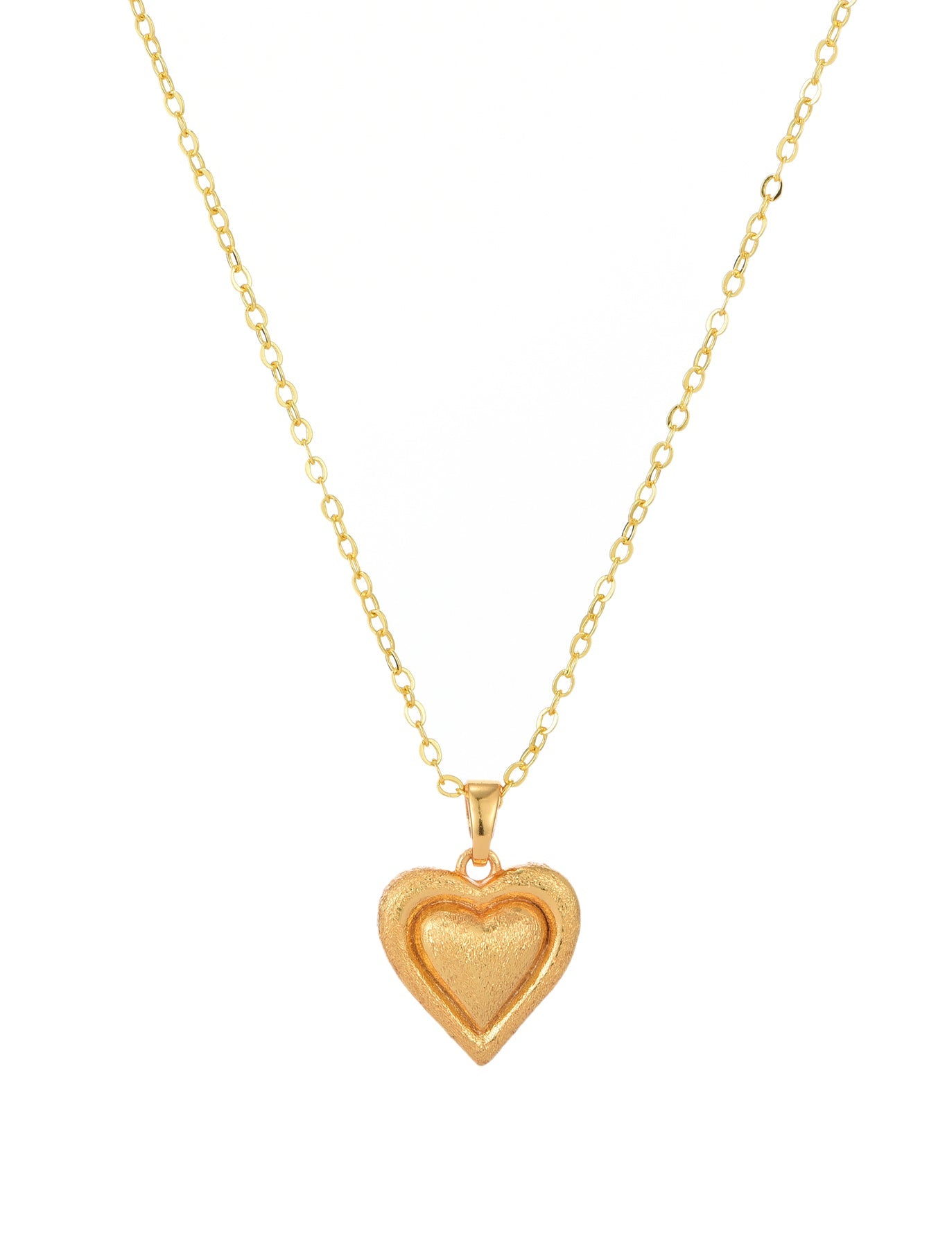 Florianne Goldene Herzkette