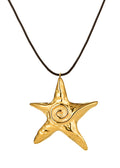 Brooke By The Sea Goldene Halskette „Seastar“