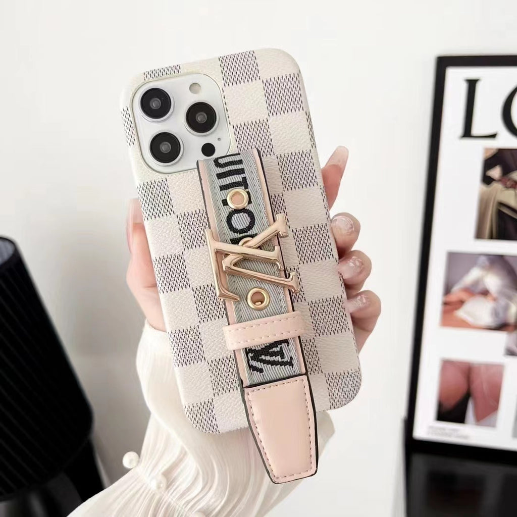 Klassische Handyhülle mit Nähten für das iPhone