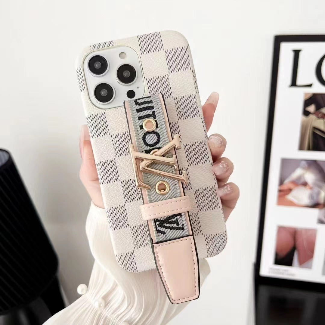 Klassische Handyhülle mit Nähten für das iPhone