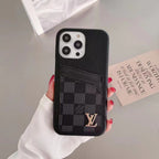 Schwarze Kartenhülle für iPhone