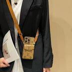 Elegante Crossbody-Handyhülle für das iPhone
