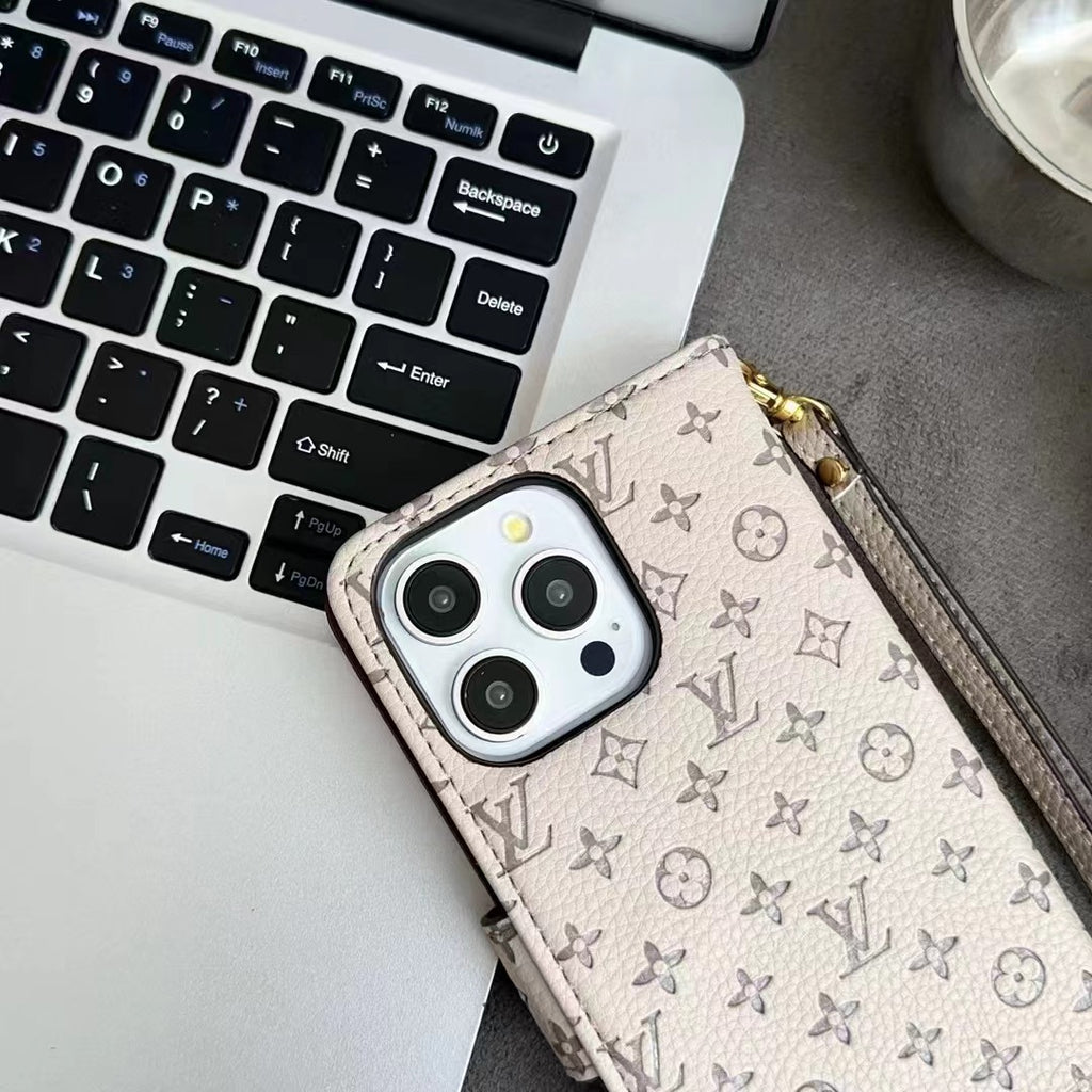Brieftaschen-bedruckte Handyhülle für iPhone
