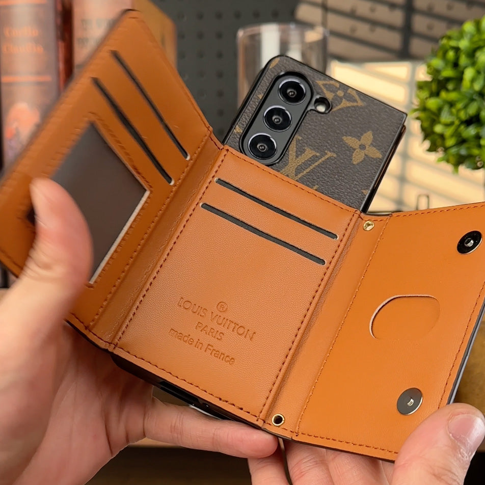 Brown Wallet Galaxy Case For Samsung