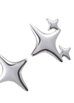 Lumi Stars Silberohrringe