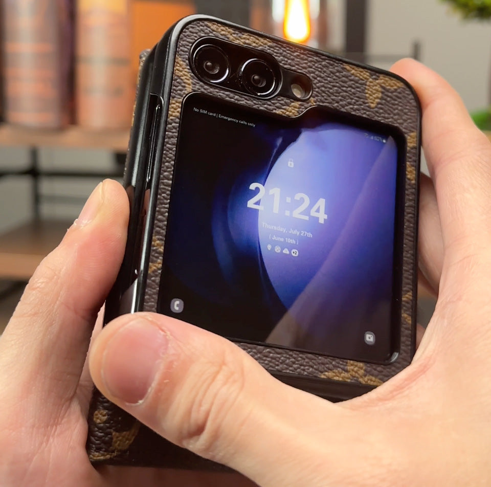 Klassische Brieftasche Galaxy Hülle für Samsung 