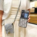 Klassisch bedrucktes Samsung Galaxy Z-Hüllenset