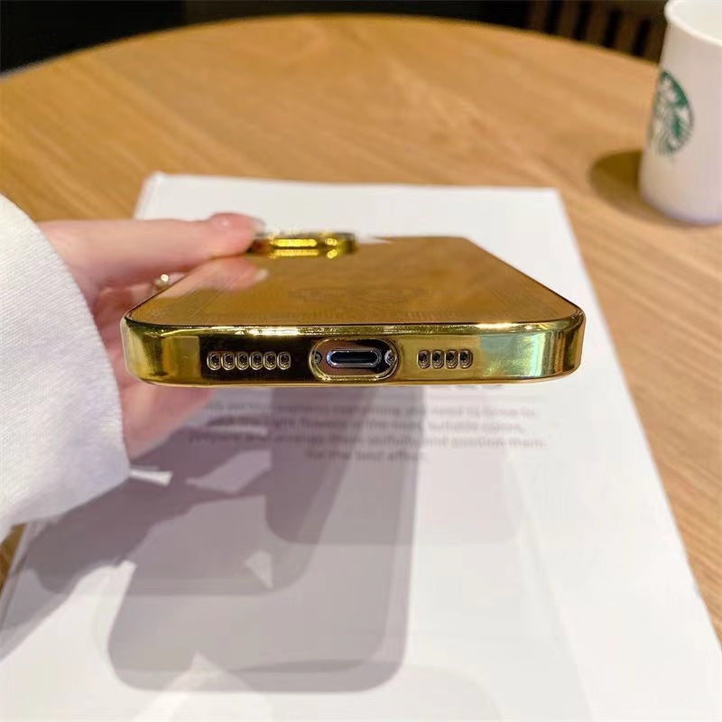 Golden Design Phone Case For iPhone