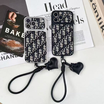 Heart Chain Design Phone Case For iPhone