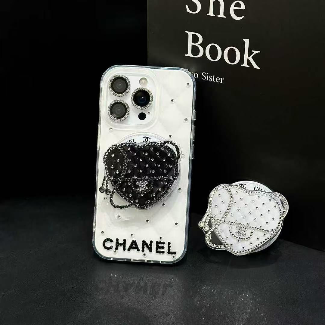 Heart Holder MagSafe Phone Case For iPhone