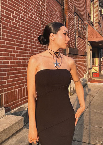 Brooke By the Sea Velvet Star Necklace