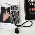 Heart Chain Design Phone Case For iPhone