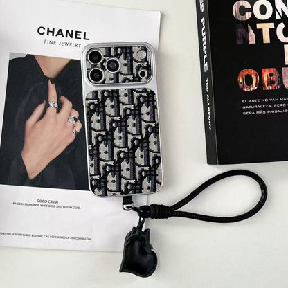 Heart Chain Design Phone Case For iPhone