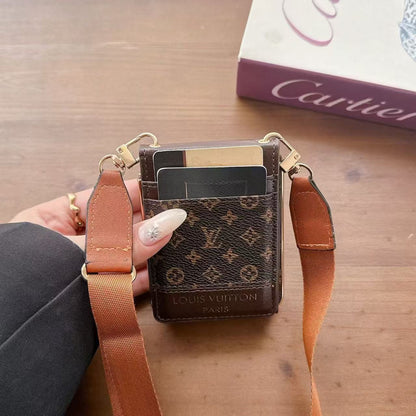 Letter Holster Card Wallet Case For Samsung