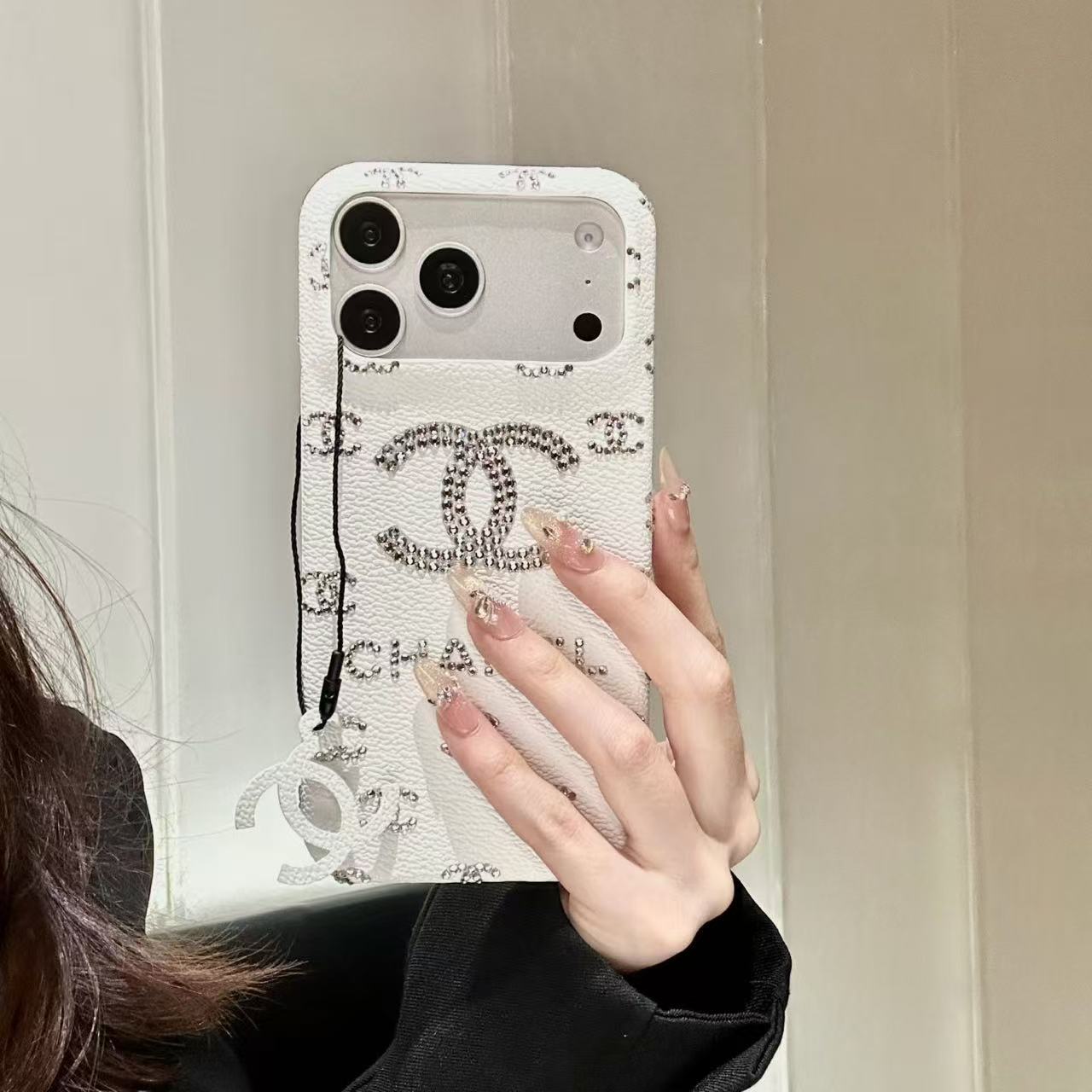 Bling Pattern Phone Case For iPhone