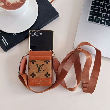 Letter Holster Card Wallet Case For Samsung