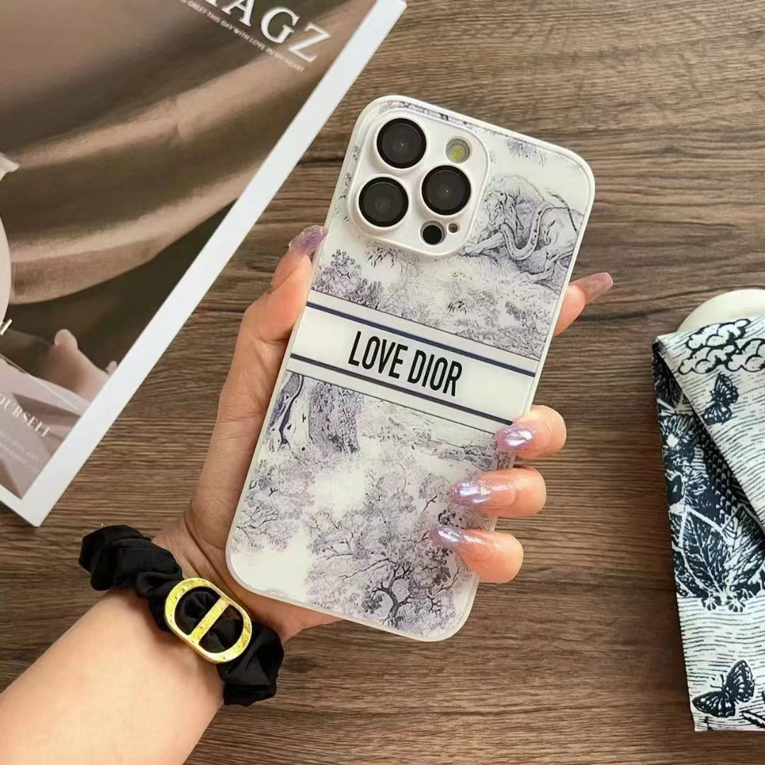 Glass Mirror Phone Case For iPhone