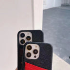 Schwarze Kartenhülle für iPhone
