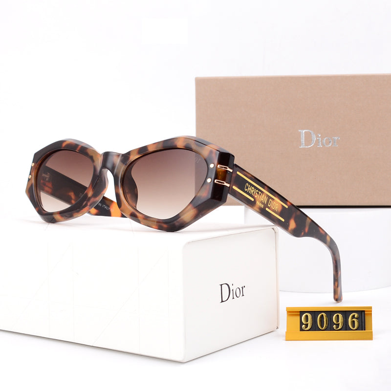 Sonnenbrille mit sechseckigem Rahmen in 5 Farben