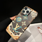 Brown Patten Design Phone Case For Samsung
