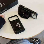 Black Card Wallet Phone Case For iPhone