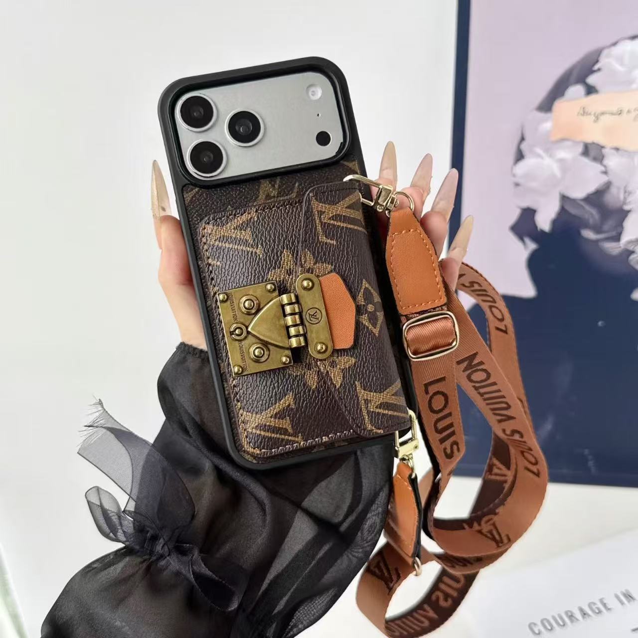 Handyhülle mit Kettendesign für das iPhone