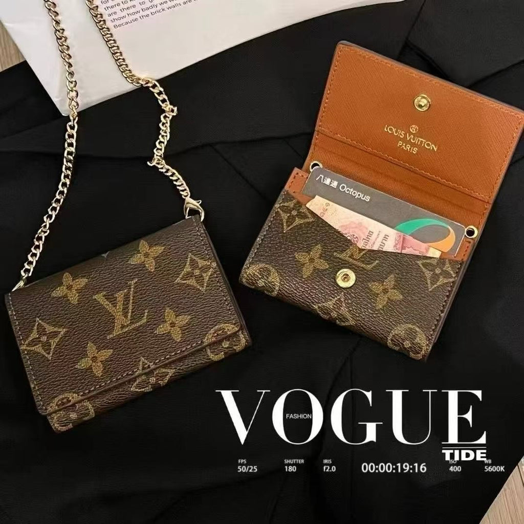 New Shoulder Chain Card Wallet