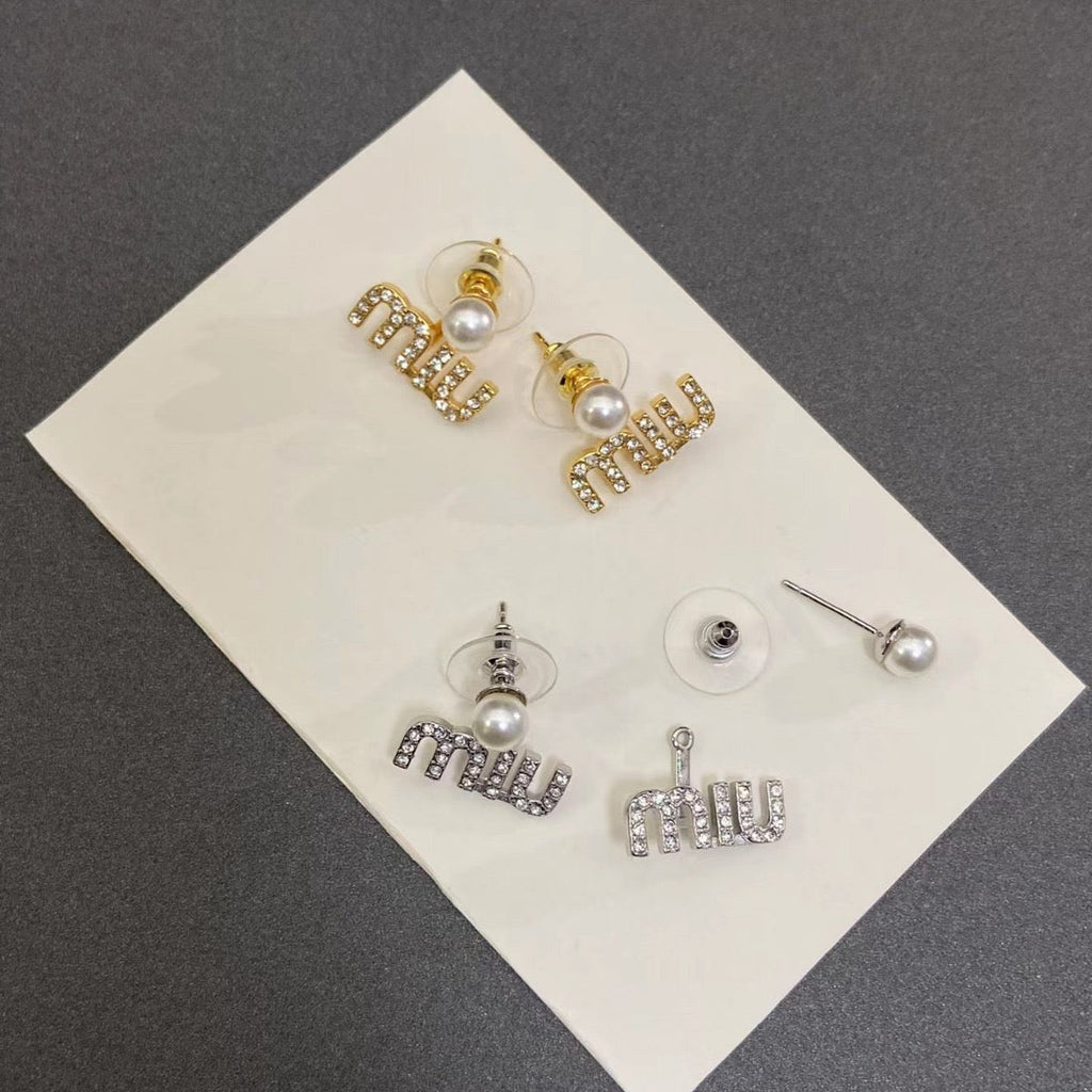 Orecchini di lusso con strass