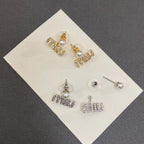 Orecchini di lusso con strass