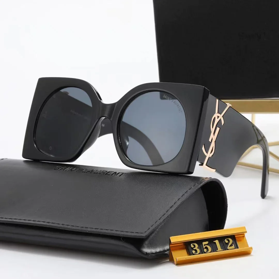 Retro-Sonnenbrille mit großem Rahmen