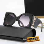 Retro-Sonnenbrille mit großem Rahmen