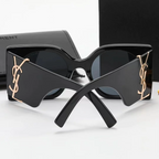 Retro-Sonnenbrille mit großem Rahmen