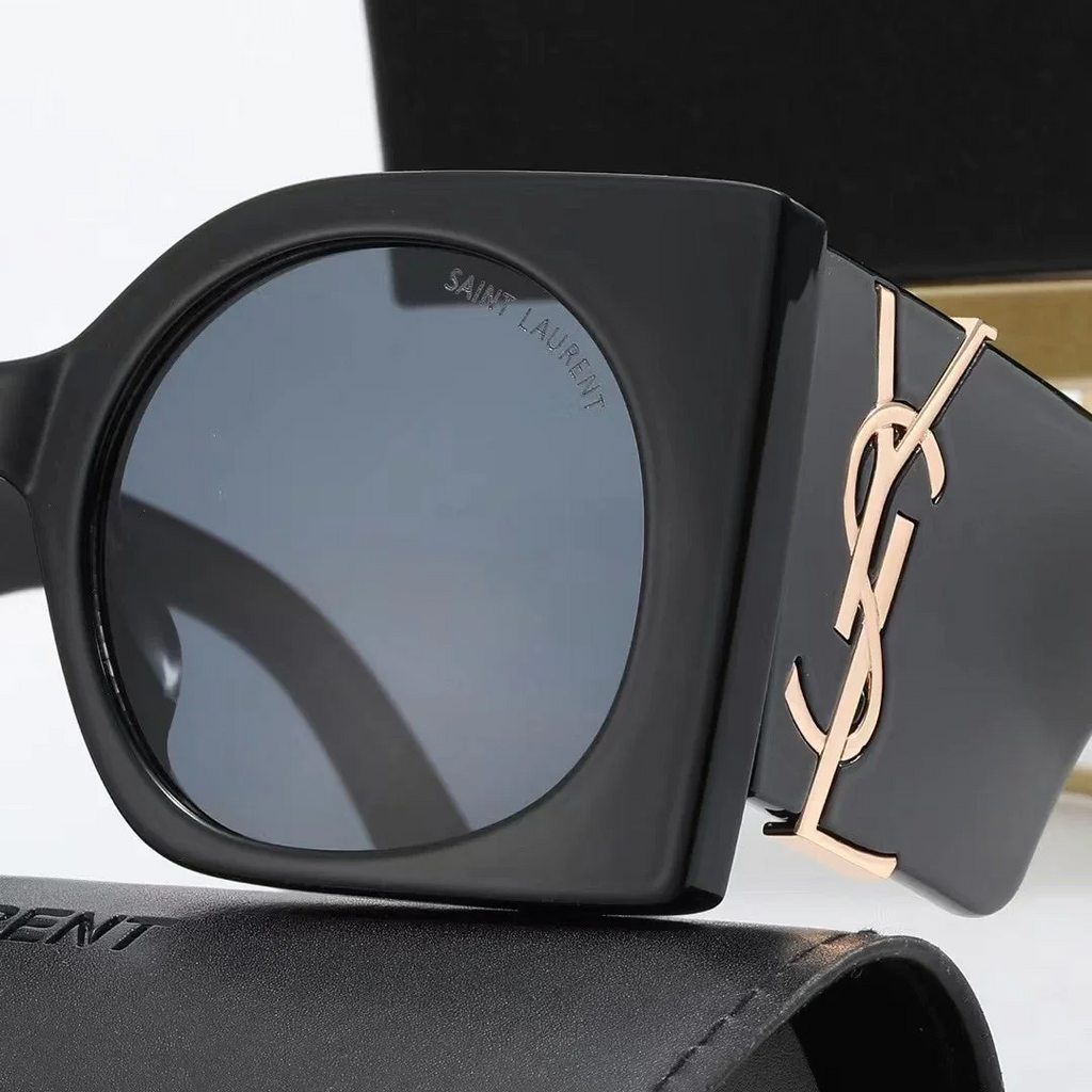 Retro-Sonnenbrille mit großem Rahmen