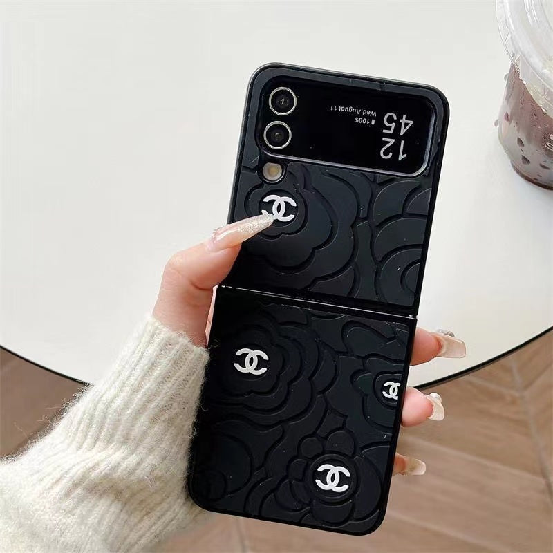 Galaxy-Hülle mit Blumen-Design für Samsung 