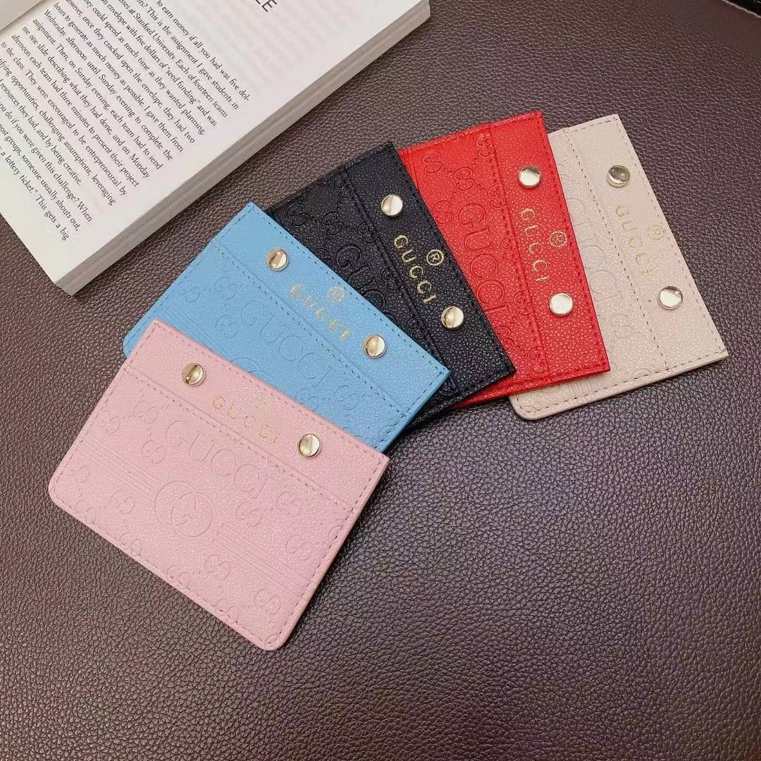 Trendy Colorful Card Wallet