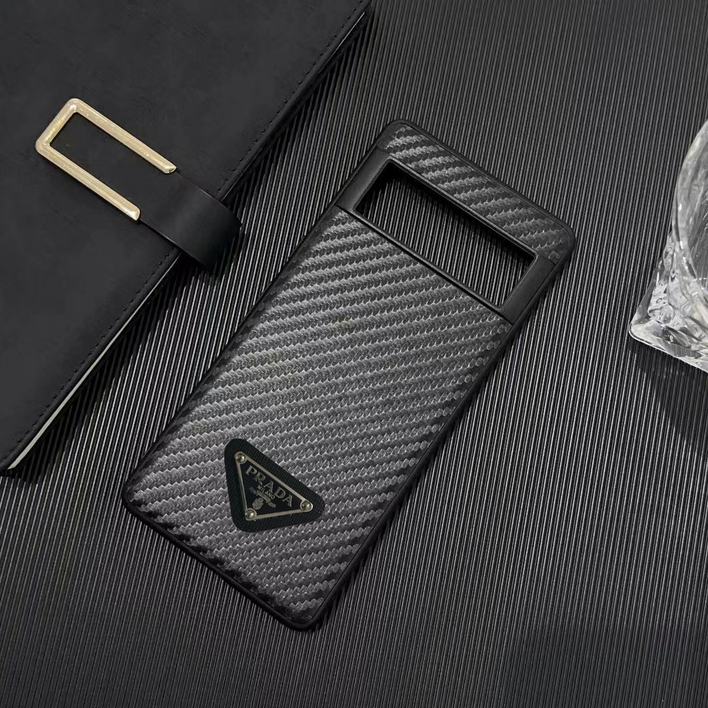 Trendy Schwarze Pixel-Telefonhülle für Google 