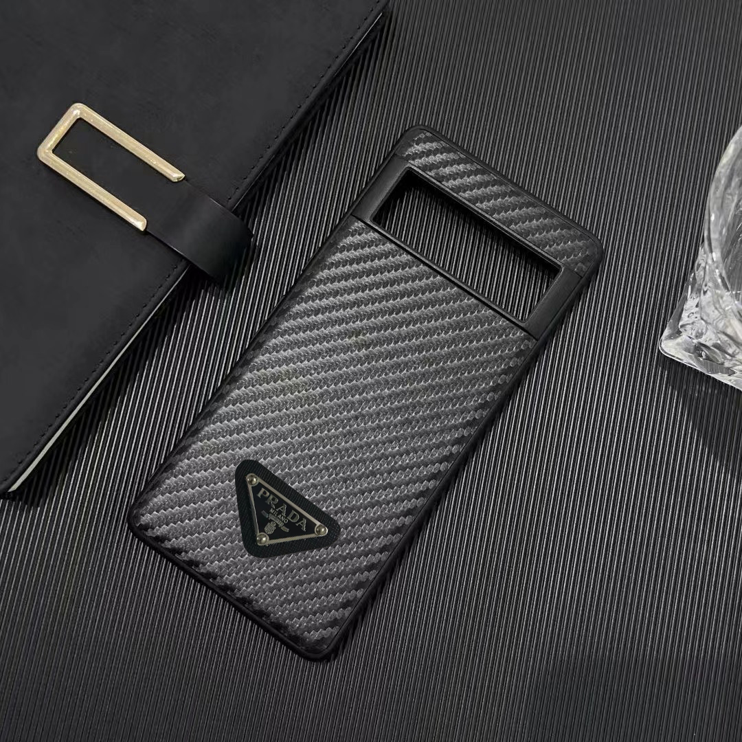 Trendy Schwarze Pixel-Telefonhülle für Google 