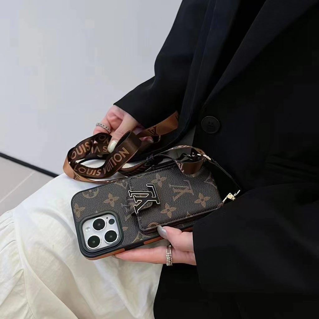 New Chain Wallet Phone Case For iPhone