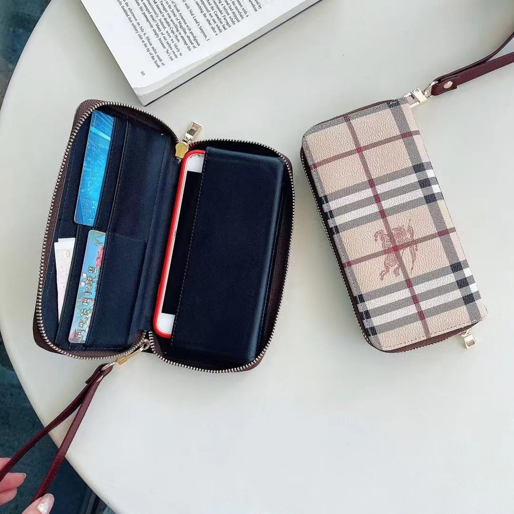 Handytasche mit Blumenmuster 