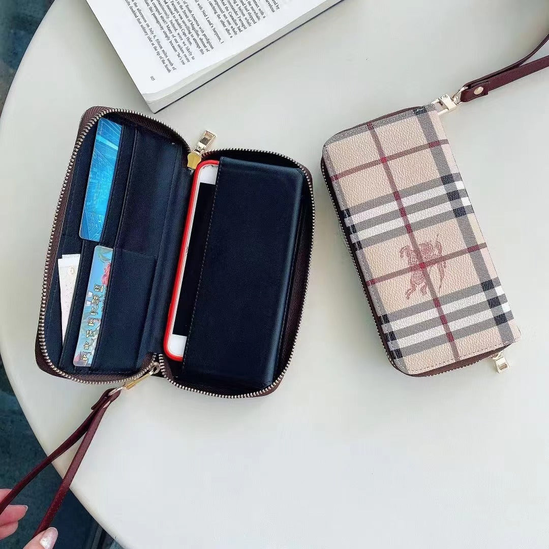 Handytasche mit Blumenmuster 