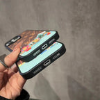 Braune süße Galaxy Hülle für Samsung 