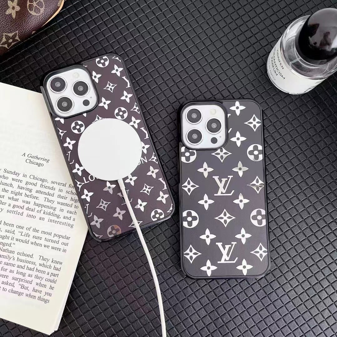 Mirror Printed MagSafe Phone Case For iPhone