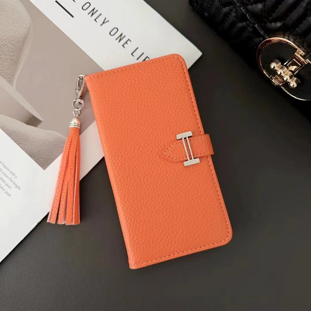 Vollmodische Leder-Telefonhülle für iPhone
