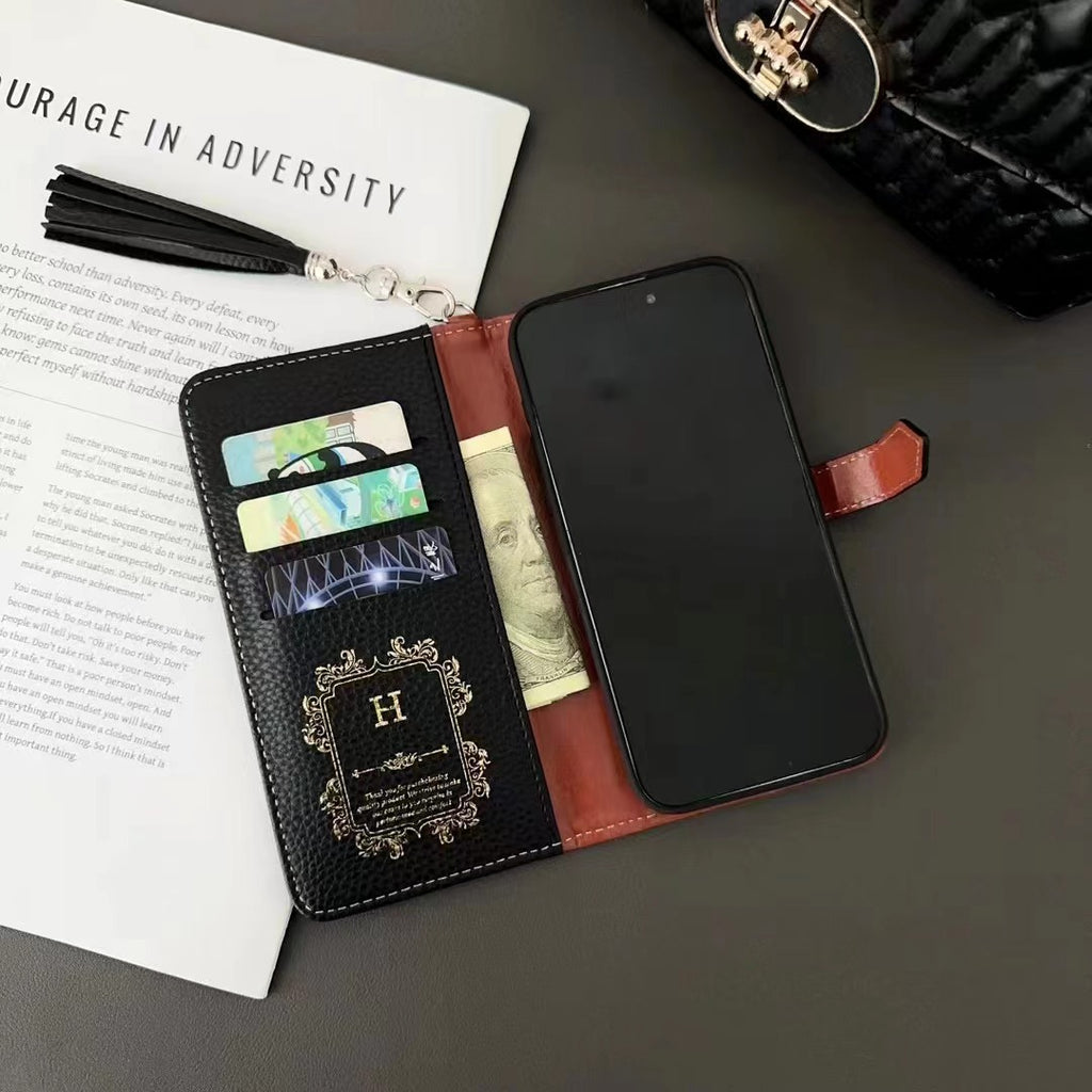 Vollmodische Leder-Telefonhülle für iPhone