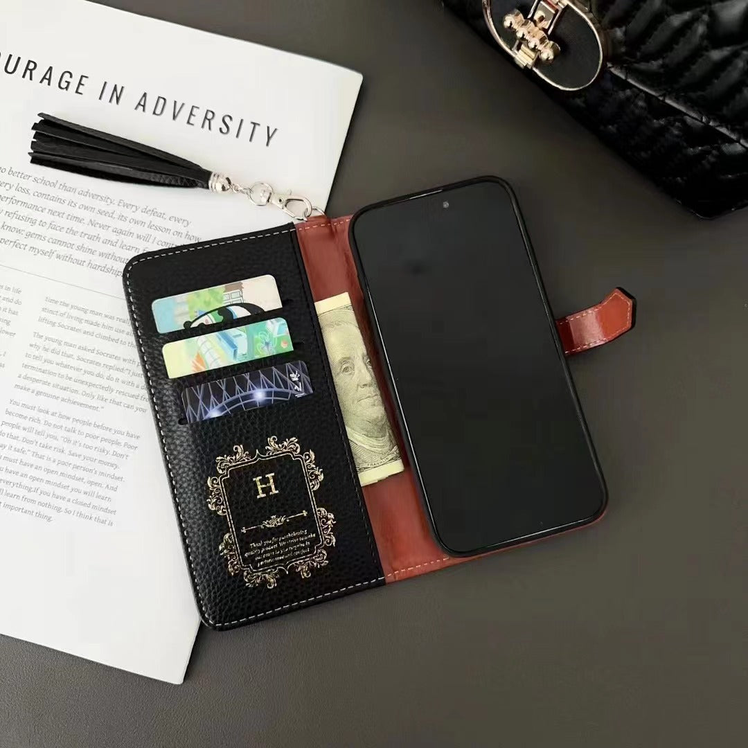Vollmodische Leder-Telefonhülle für iPhone
