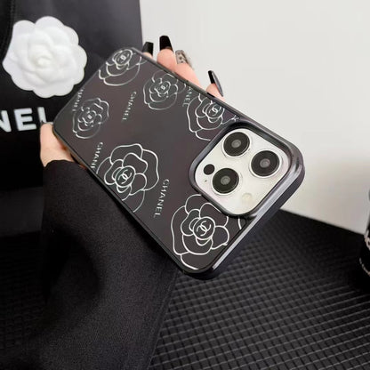 Flower Printed MagSafe Phone Case For iPhone